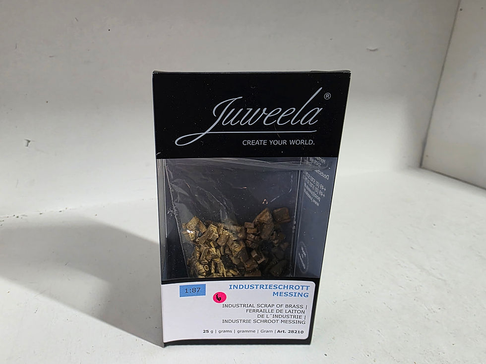 Thumbnail: Juweela BRASS Industrial Scrap 28210 HO Scale 