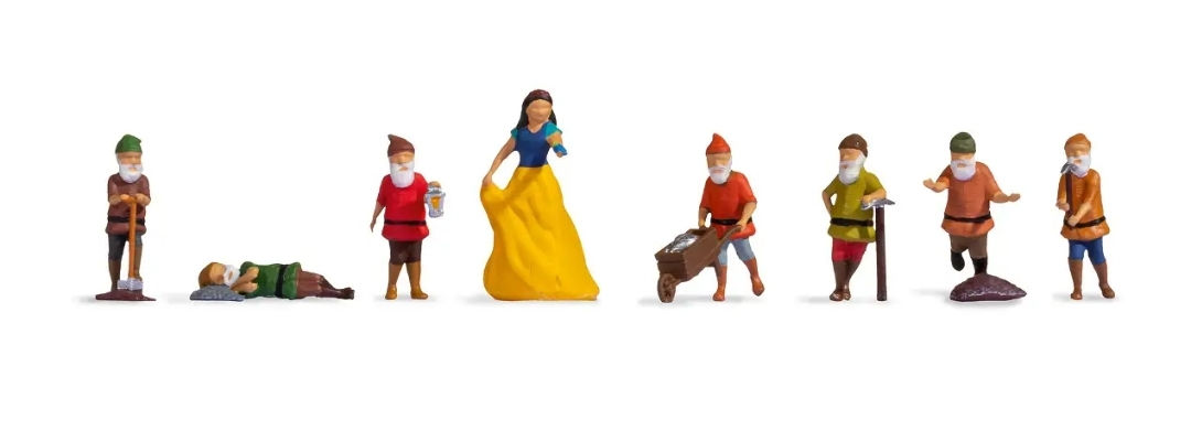Noch Snow White and the Seven Dwarves 15803 HO Scale 