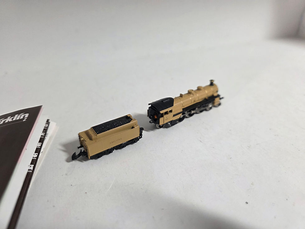 Thumbnail: Marklin Mini Club King Ludwig BR 3/6 Steam Locomotive 8870 Z Scale