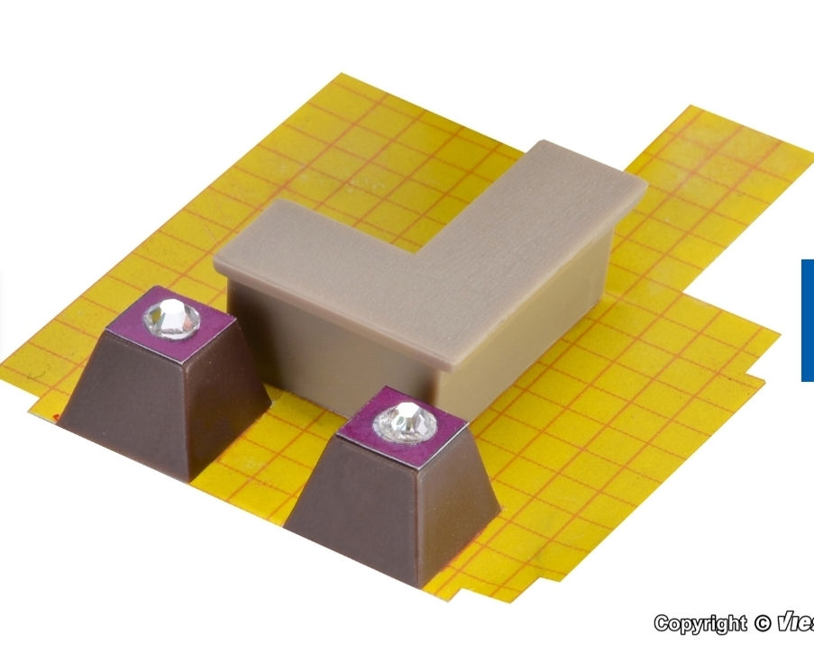 Thumbnail: Vollmer Jewelry store with robbery 43600 HO Scale 