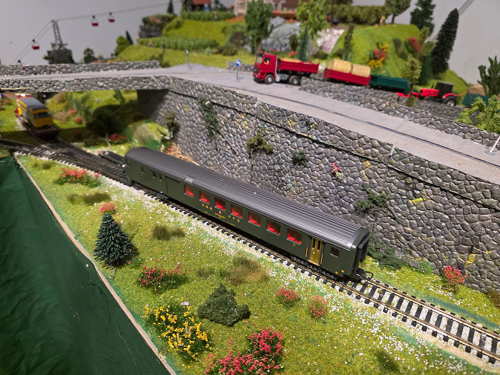 Thumbnail: Lima SBB Control Car 309151L HO Scale DC 