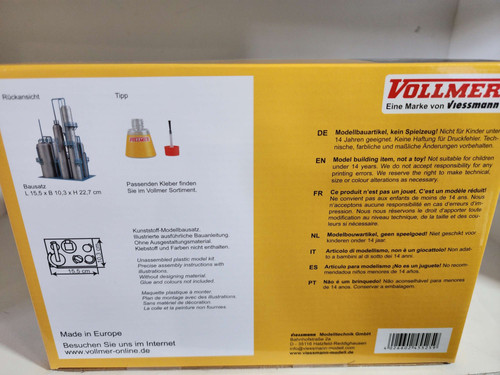 Vollmer 45525 H0 Usine D’hydrogénation - Webshop