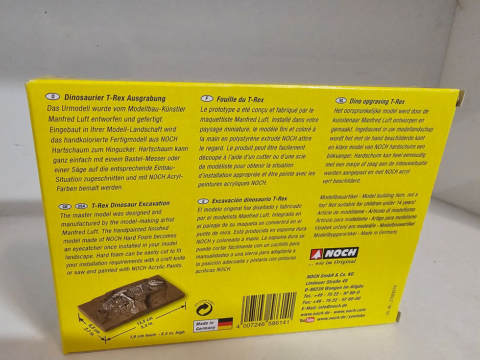 Thumbnail: Noch T rex Excavation 58614 HO Scale 