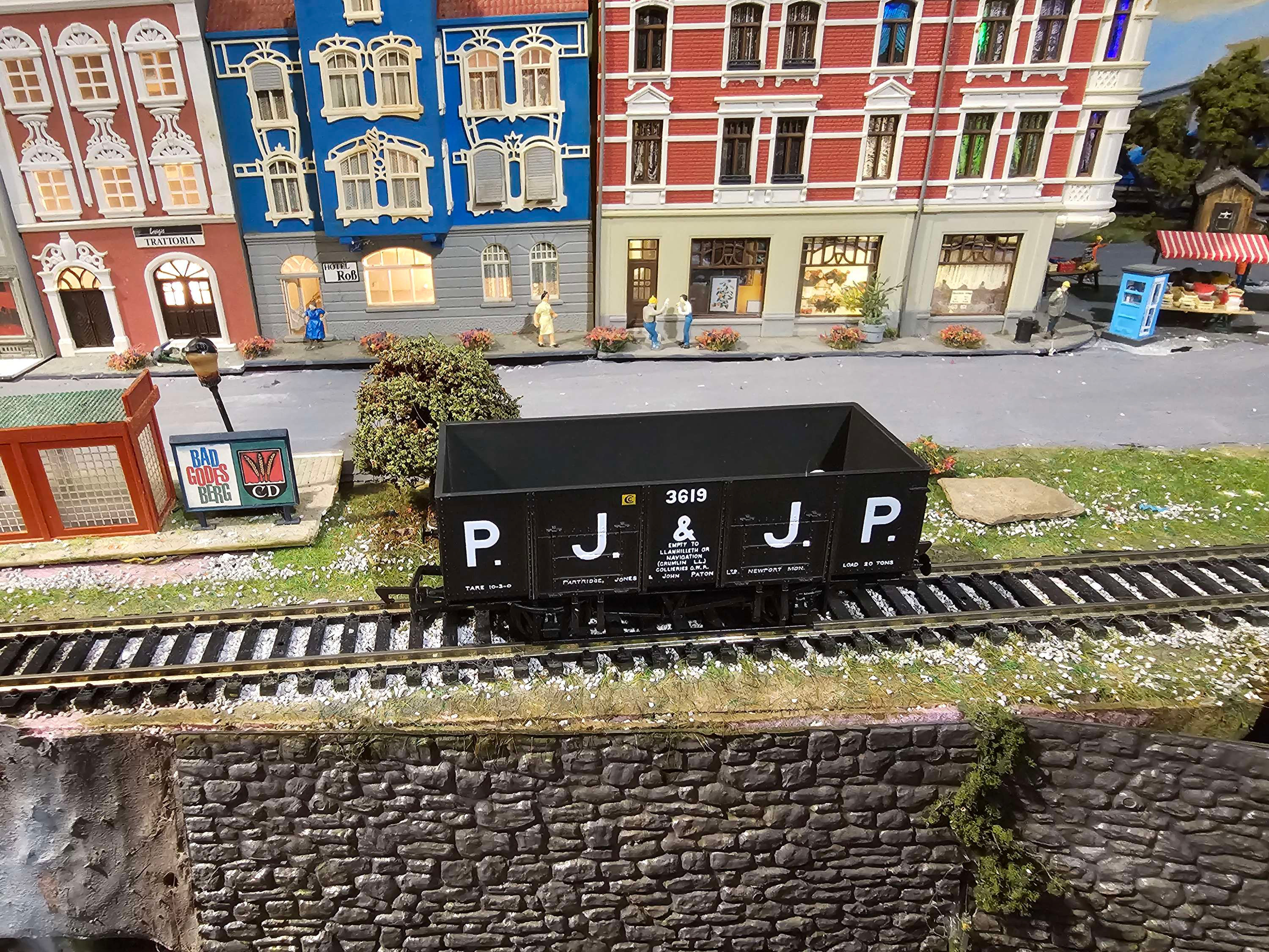 Mainline Railways British pj&jp mineral wagon 937390 OO Scale DC