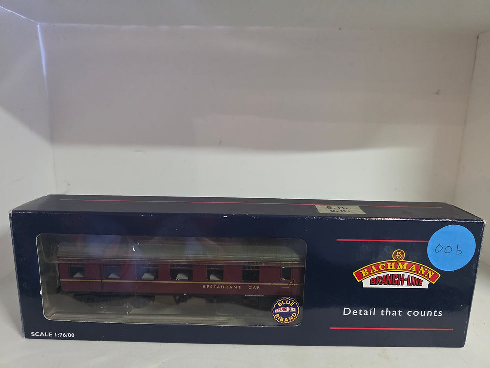Thumbnail: Bachmann Branchline BR MK1 Restaurant Car 39-101 OO SCALE DC