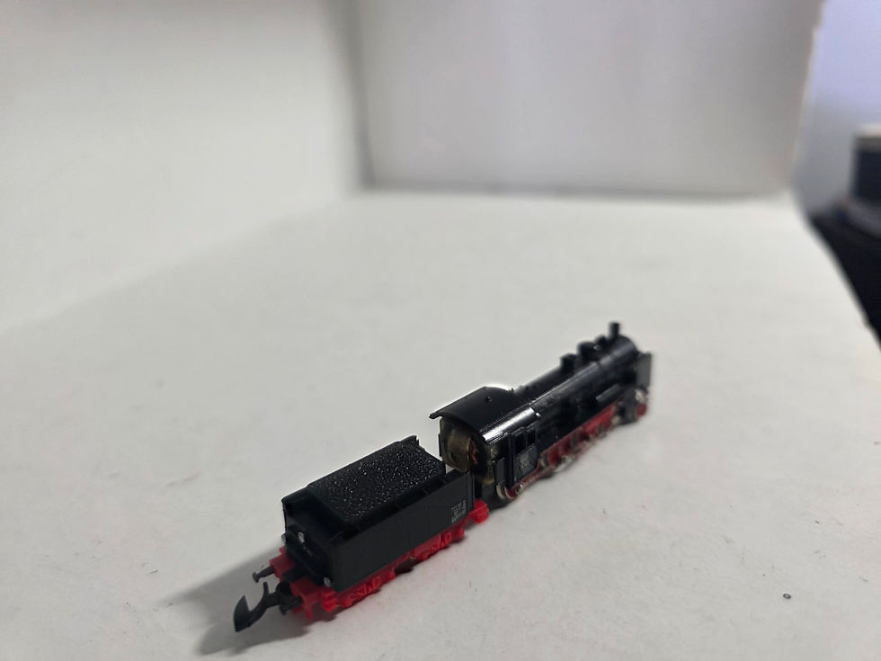 Thumbnail: Marklin Mini Club DB BR 38 Steam Locomotive 8899 Z Scale