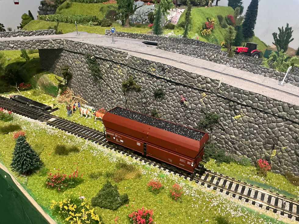 Thumbnail: Roco DB coal hopper car 46240 HO scale DC