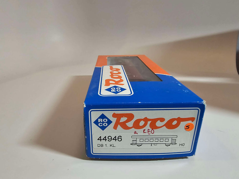 Thumbnail: Roco DSG Passenger Car 44946 red HO Scale DC 