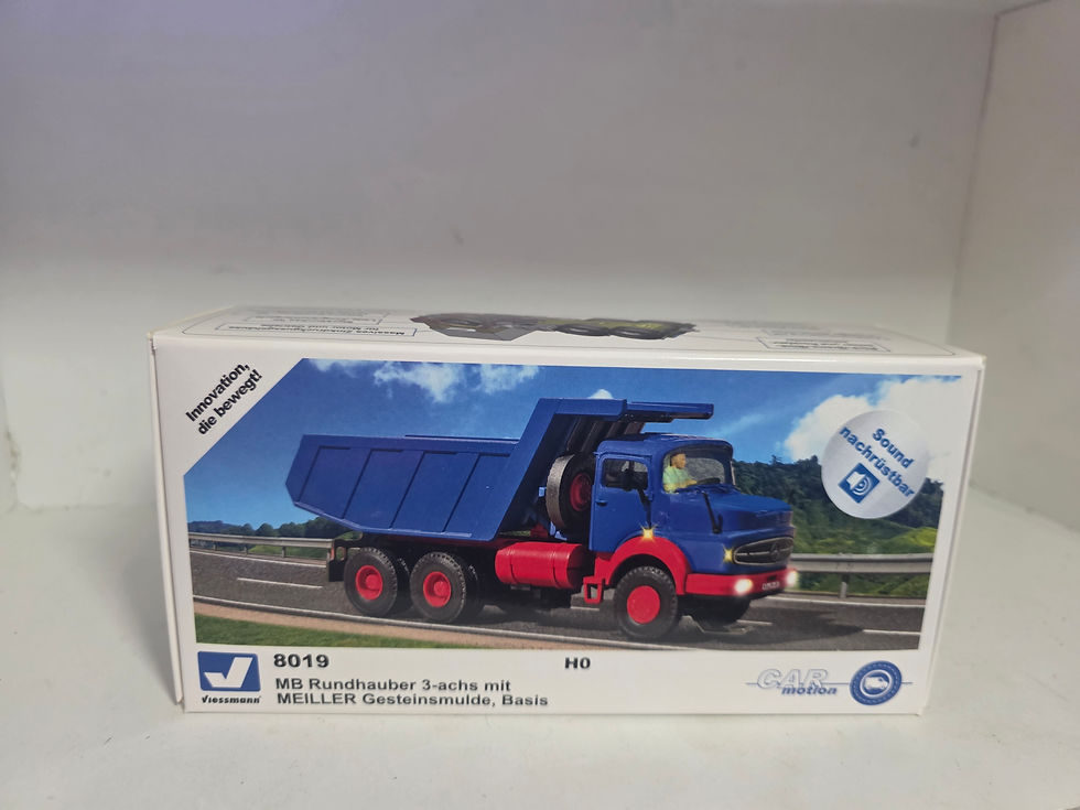 Thumbnail: Viessmann Car Motion MB Dump Truck 8019 HO Scale