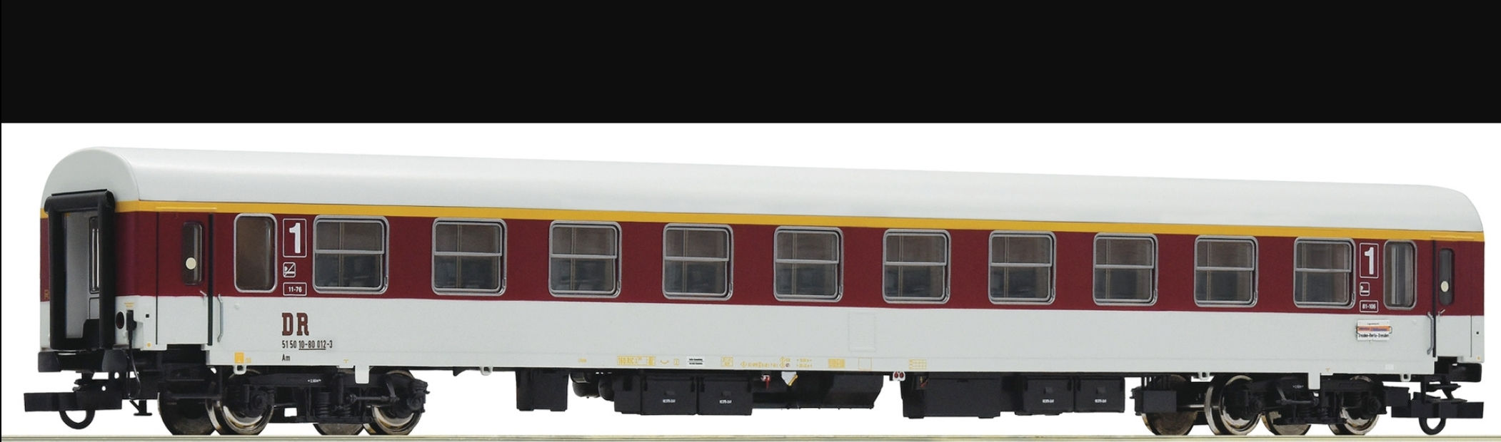 Roco DR 1st Class Passenger Car 74815 HO Scale DC