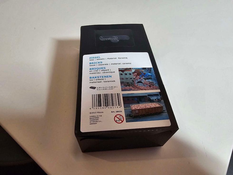 Thumbnail: Juweela Red  Brick mix 28031 HO Scale 