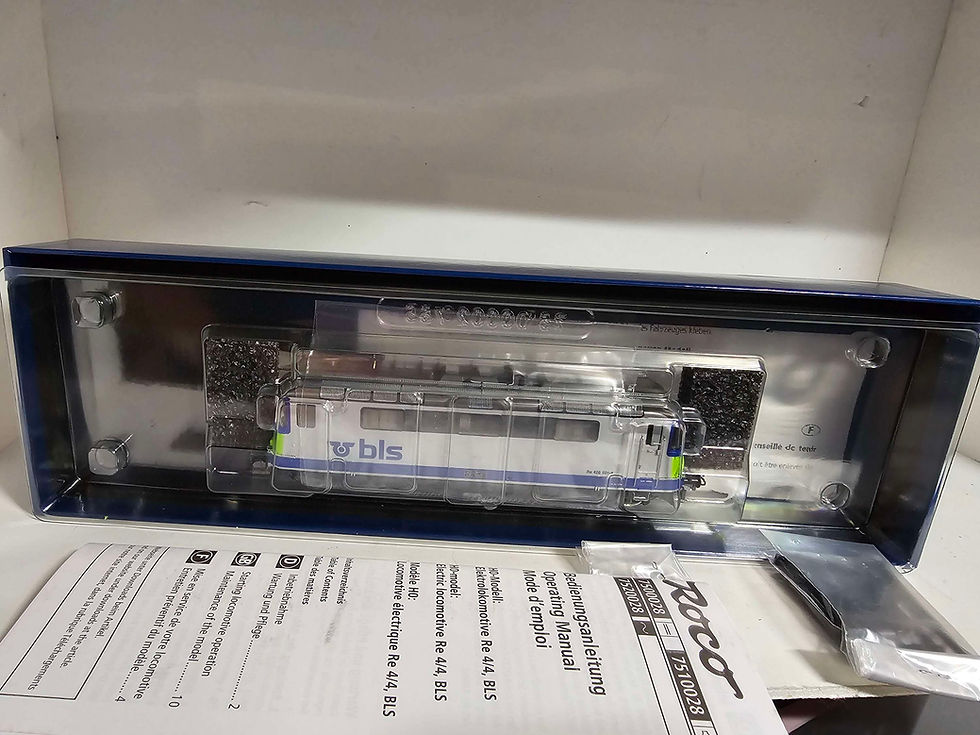 Thumbnail: Roco BLS Re 420 Electric Locomotive 7500028 HO Scale DCC Ready 