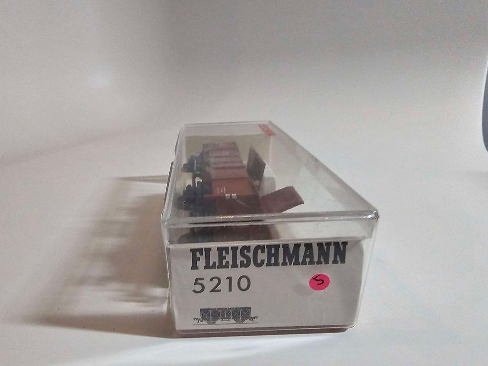 Thumbnail: Fleischmann DB  Lime Car 5210 HO Scale DC