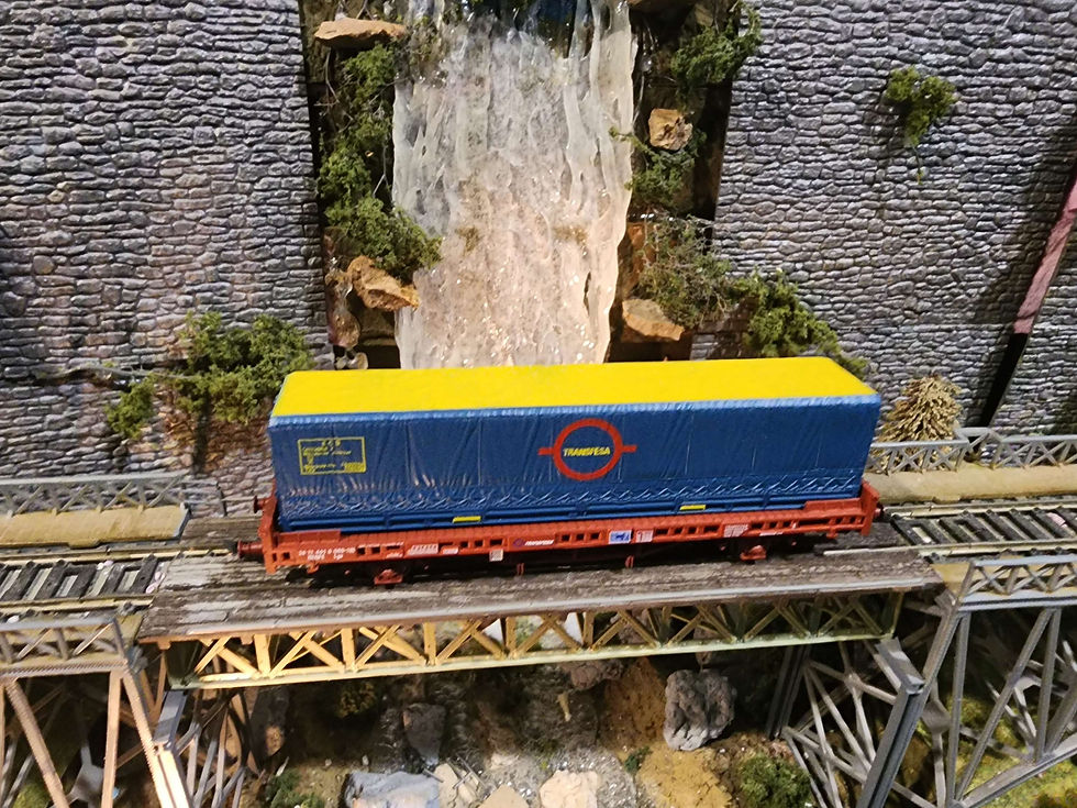 Thumbnail: Electrotren RENFE Transfesa Container Car 1441k HO Scale DC