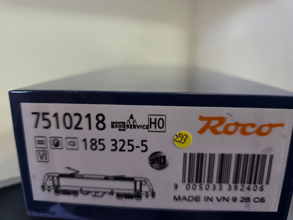 Thumbnail: Roco Bahn Service Trust Rail BR 185 Locomotive 7510218 HO Scale DCC sound