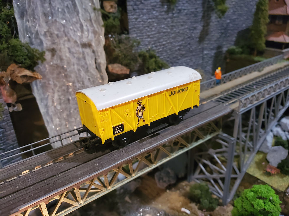 Thumbnail: Marklin Jamaica Freight Car 4909 HO scale AC