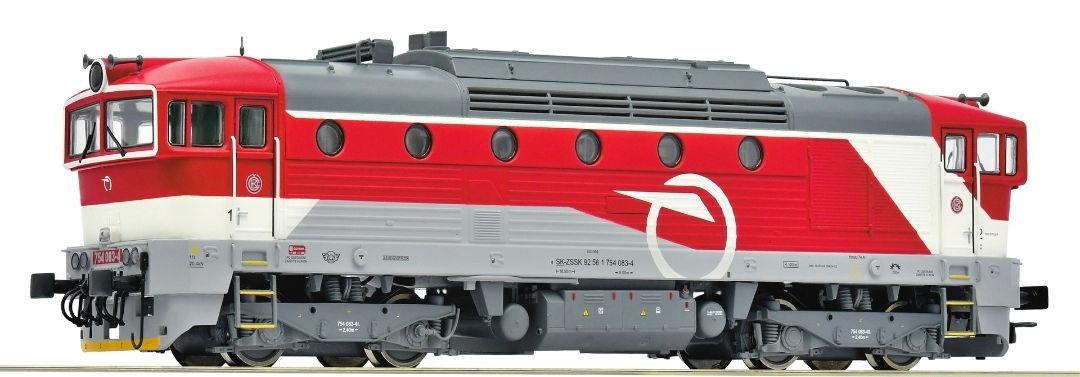 Roco ZSSK 754 Diesel Locomotive 7300082 HO Scale DCC Ready