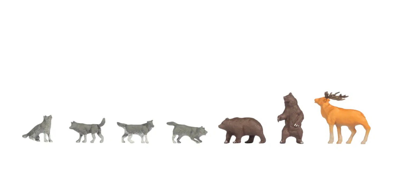 Noch bears and wolves 15746 HO scale