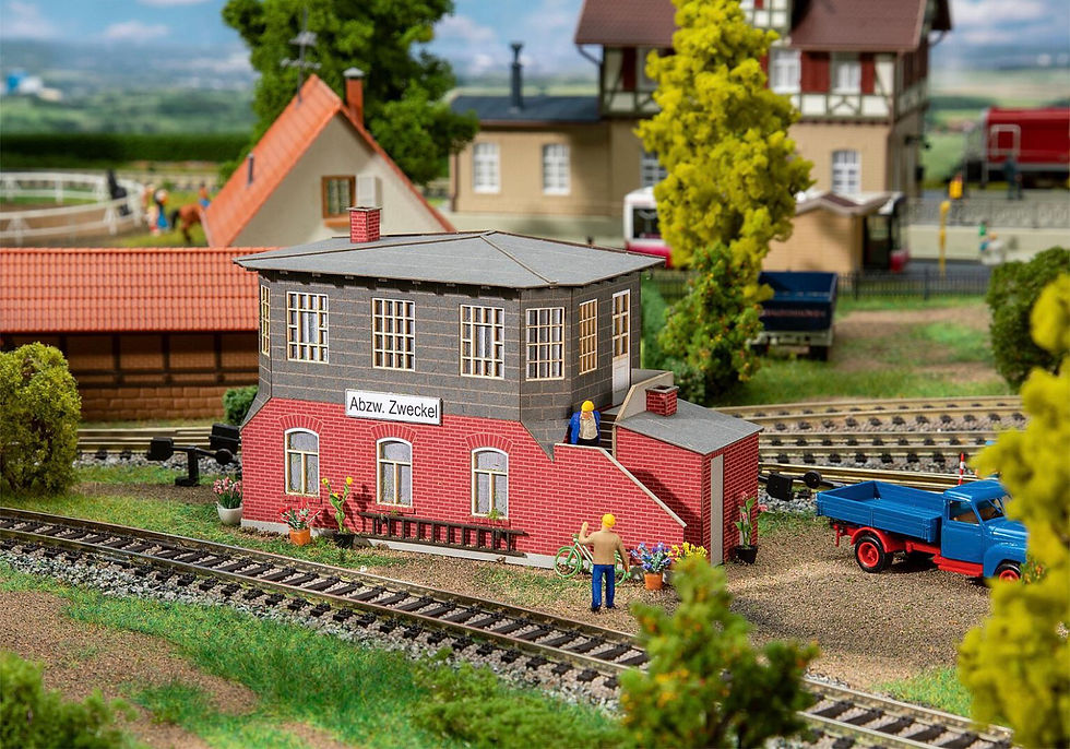 Thumbnail: Faller signal station Zweckel 120091 HO scale