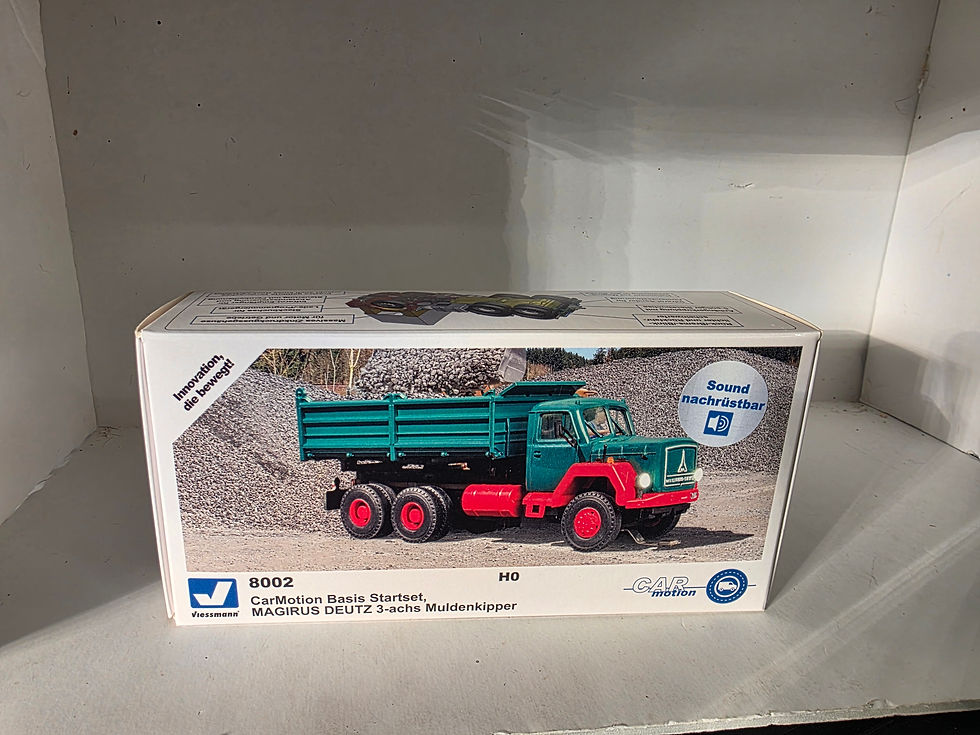 Thumbnail: Viessmann Car Motion Magirus Dump Truck 8002 HO Scale