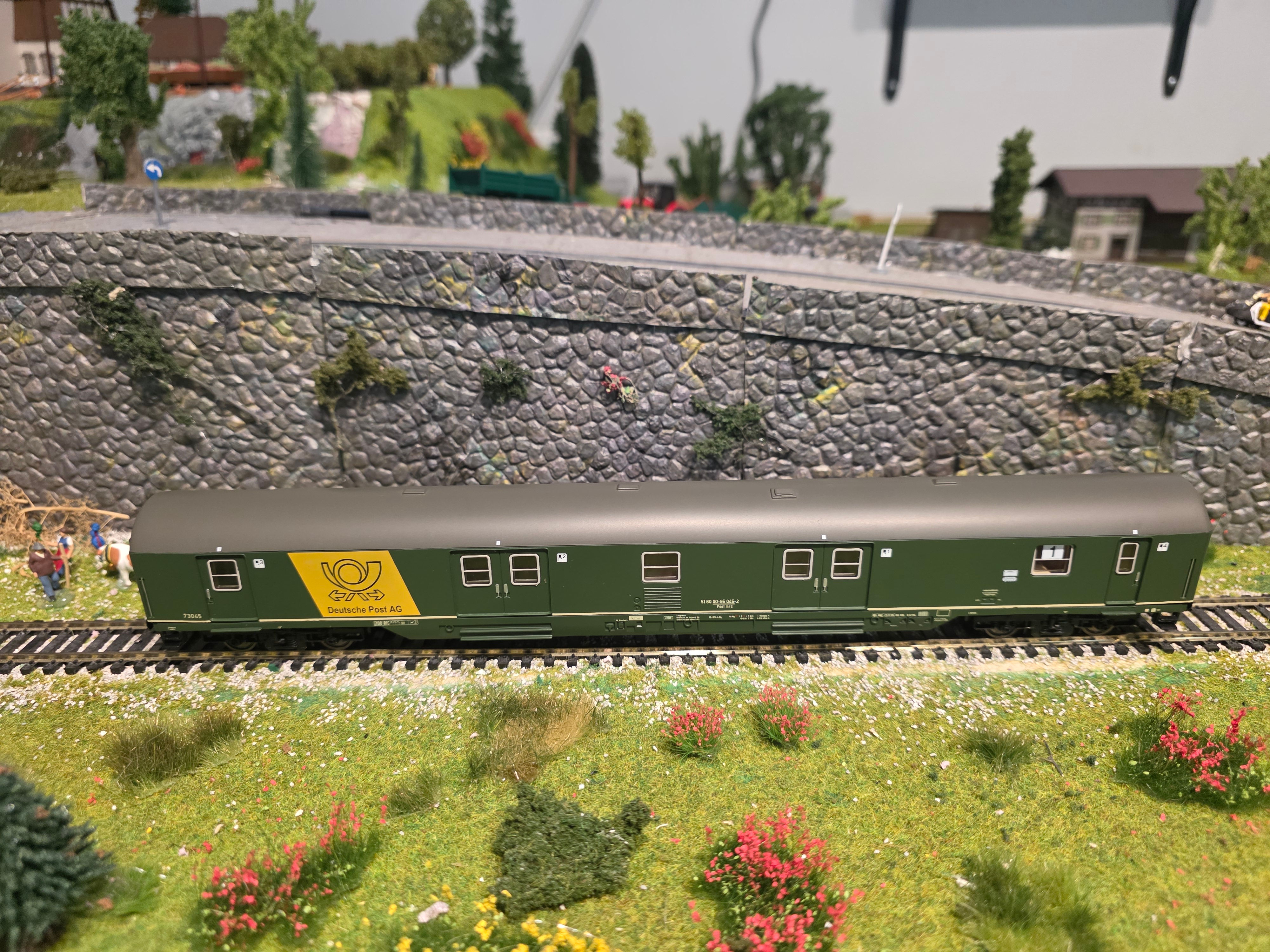 Sachsenmodelle DB Post Car 14367 HO Scale DC 