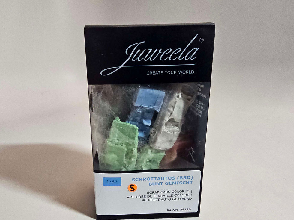 Thumbnail: Juweela colored scrap cars 28180 HO scale