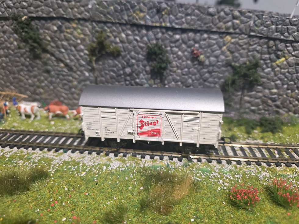 Thumbnail: Roco OBB Steigl Freight Car 4305L HO Scale DC