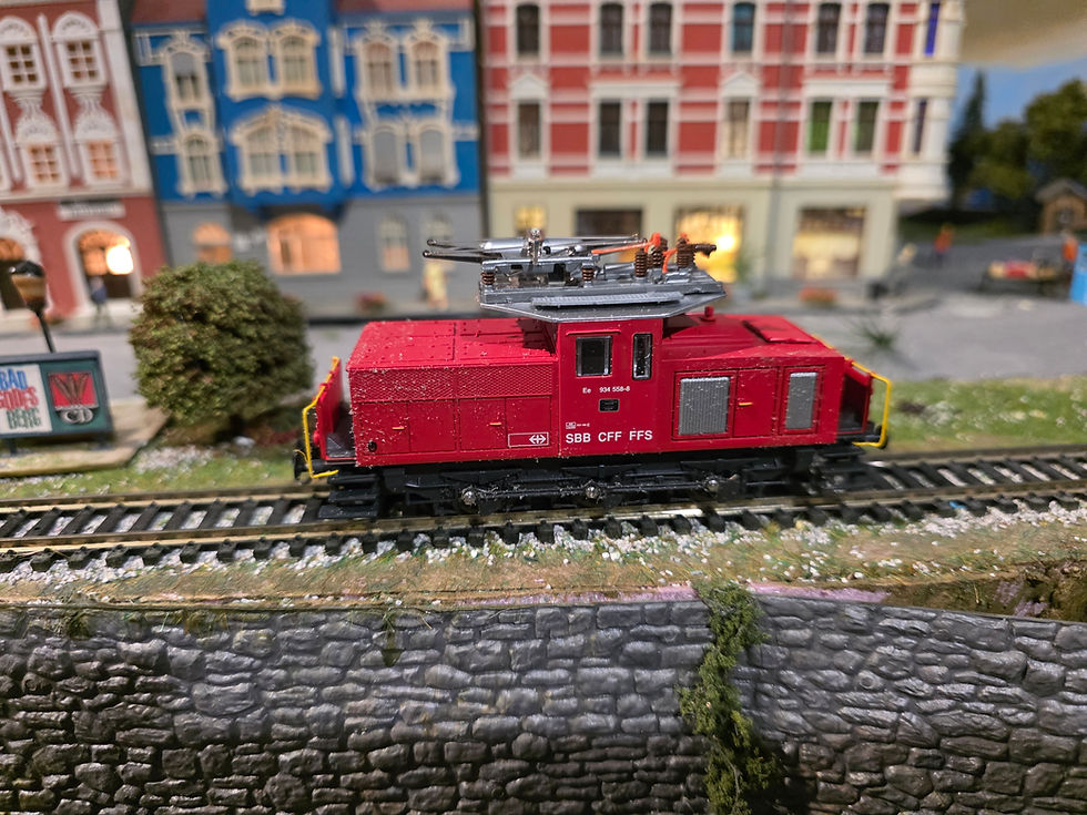 Thumbnail: Rivarossi SBB CFF Ee 3/5 Electric Locomotive 1658 Ho Scale DC