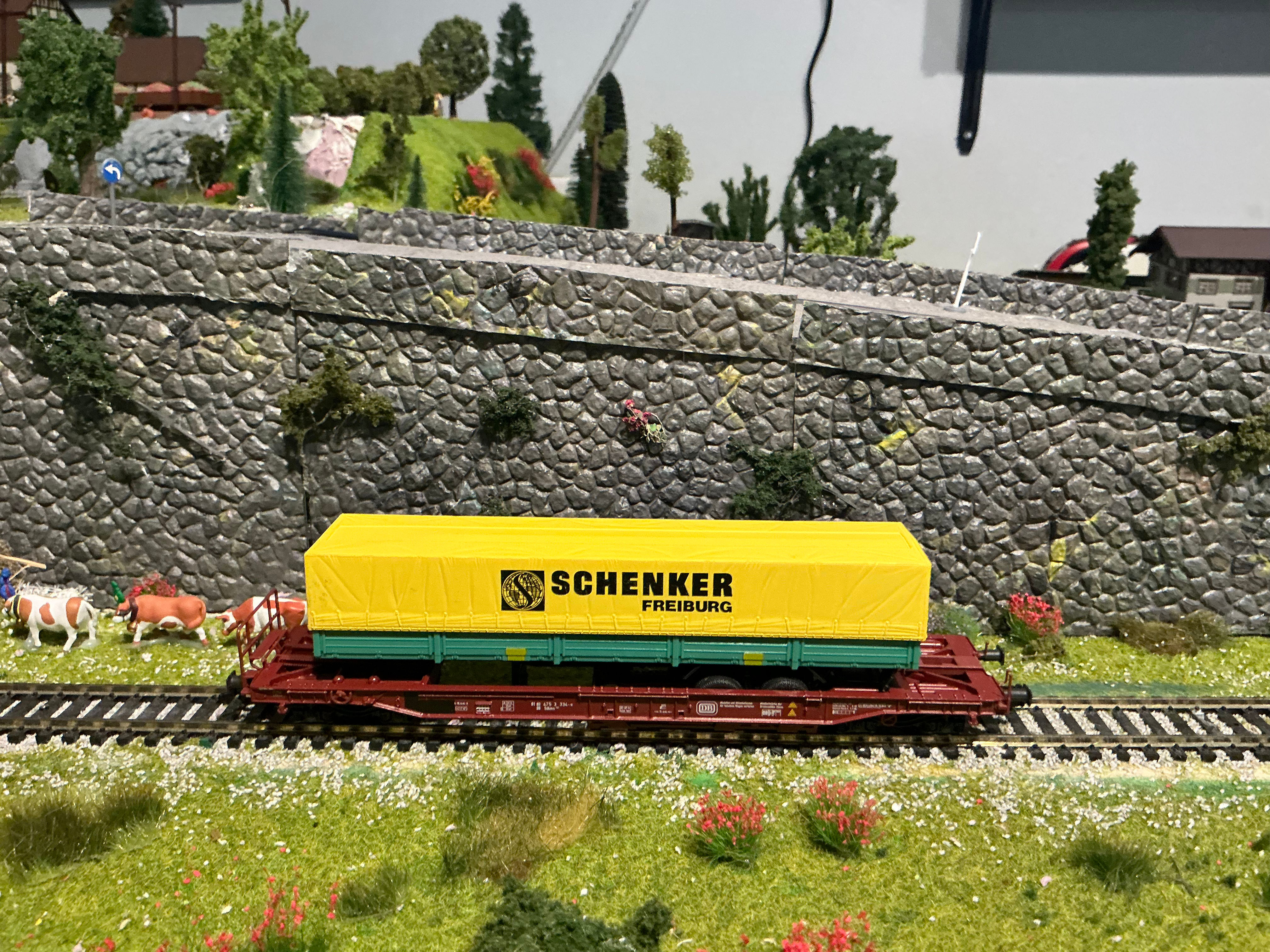 Roco DB Schenker Pocket Wagon 46356 HO scale DC