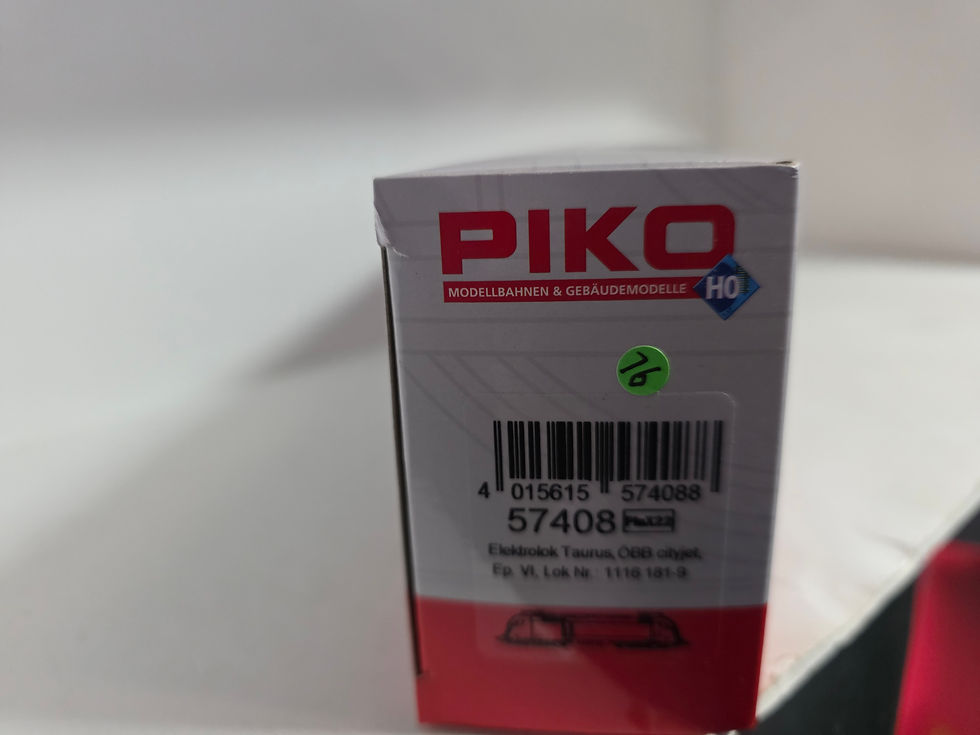 Thumbnail: Piko OBB City Jet Taurus Electric Locomotive 57408 HO Scale DCC Ready 