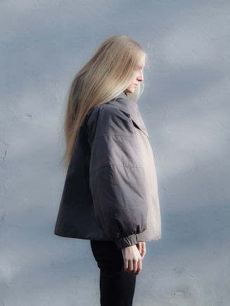 Winter Jacket 17/W/24 in Ventile taupe cotton