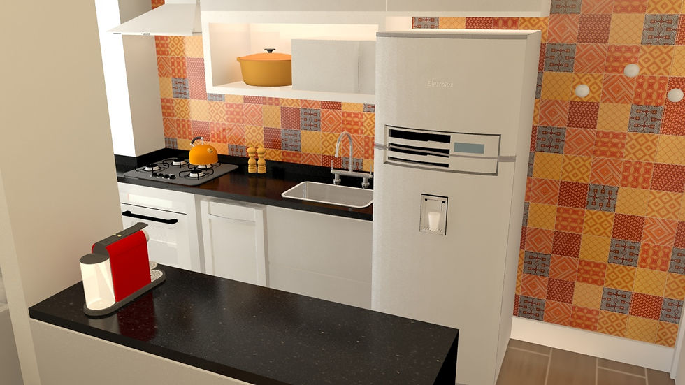 Cozinha Azulejo Vila Mada