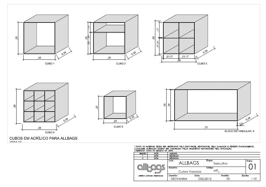 Desenho Técnico Mobiliário