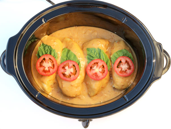 Tomato Alfredo Chicken