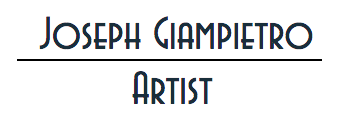 Joseph Giampietro, Artist