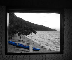 Blue boat