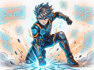 חוקי ניוטון פוגשים אנימה