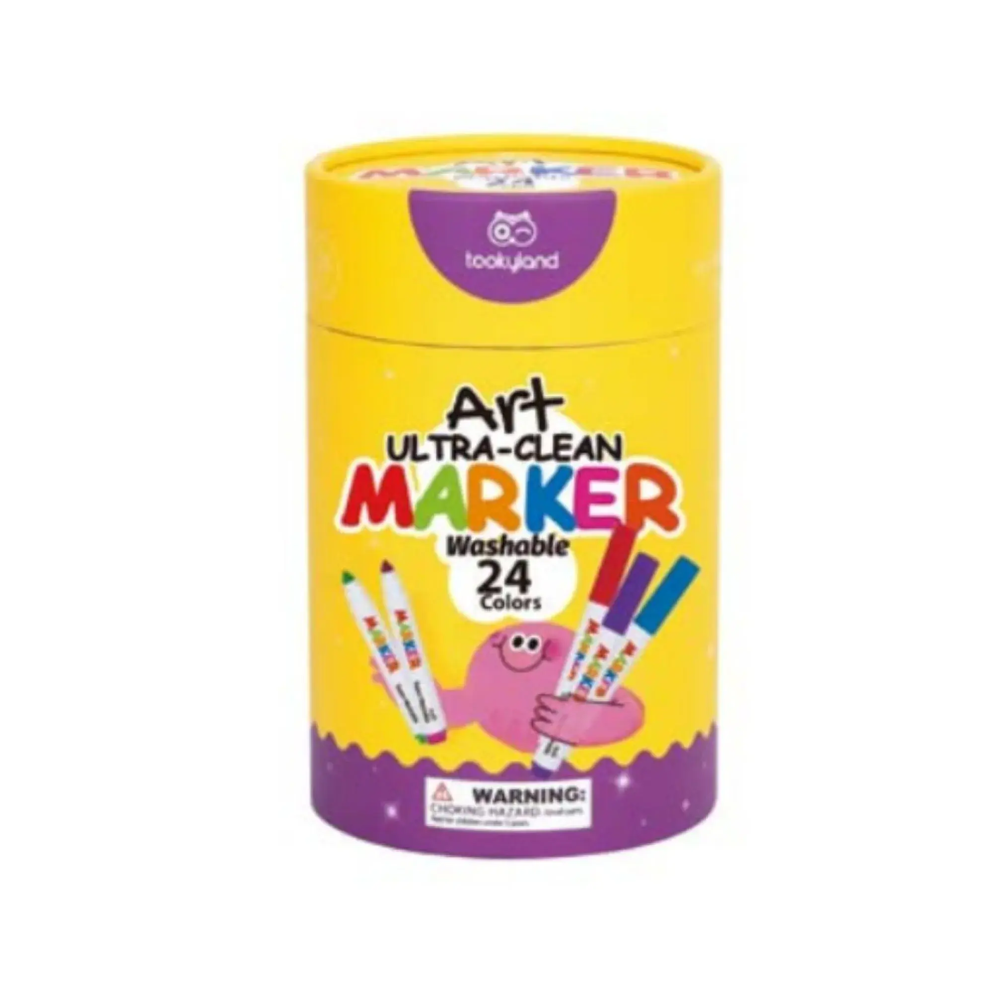 Markere lavabile Tookyland cu vârf universal, 24 bucăți