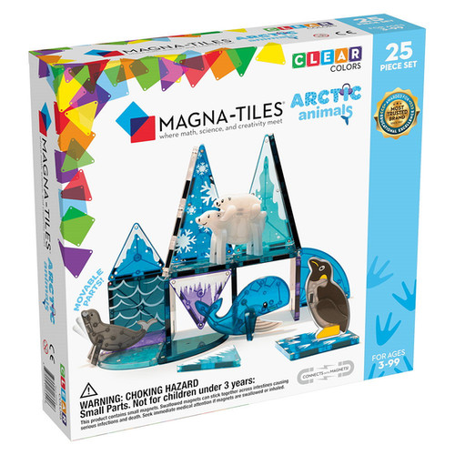 MAGNA-TILES Arctic Animals, set magnetic | Aventurile Lui Vladi
