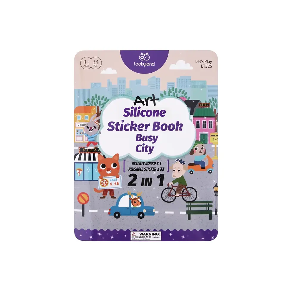 Stickere autocolante din silicon - In oras