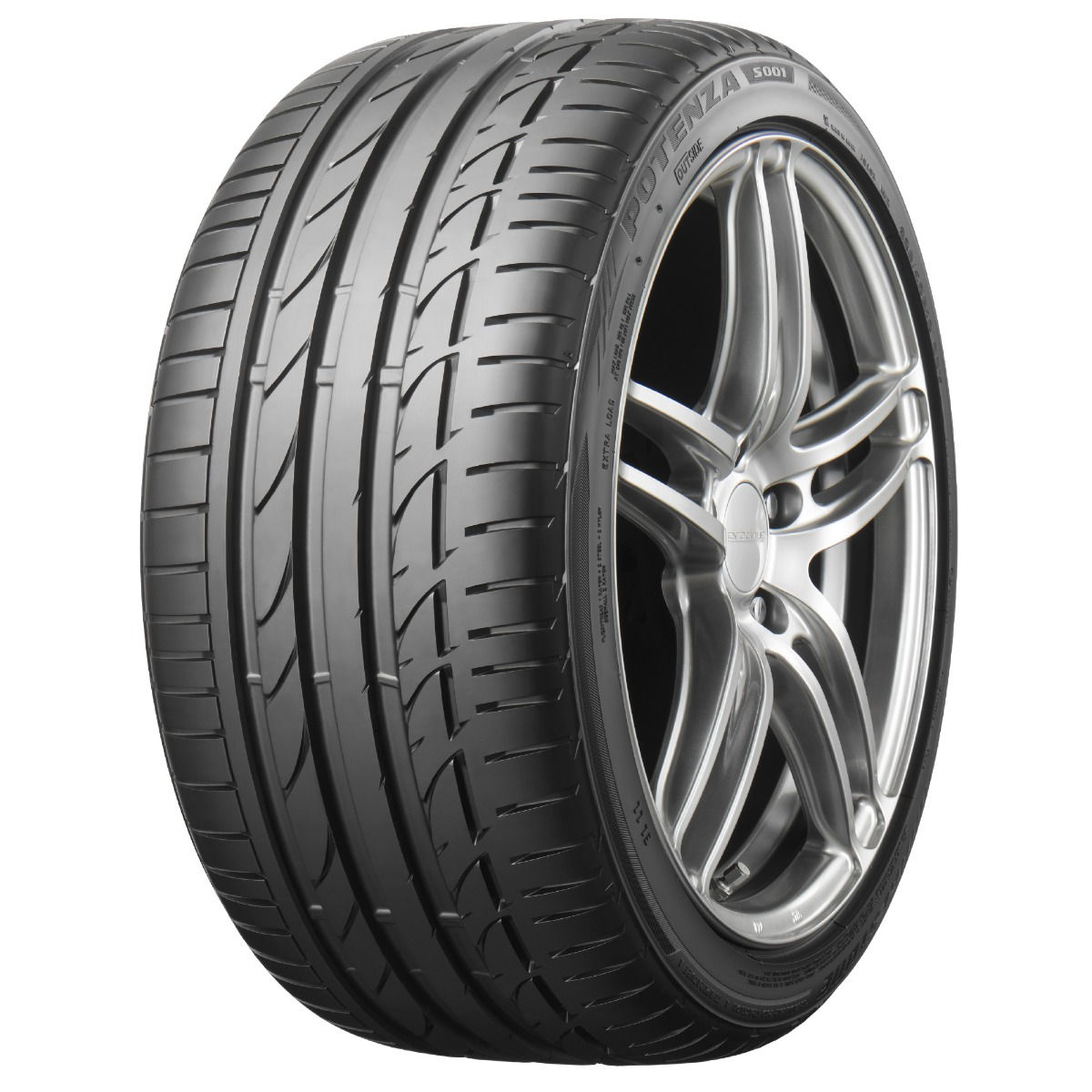 Bridgestone Potenza S001 R Run Flat Car Tire - 245/40R20
