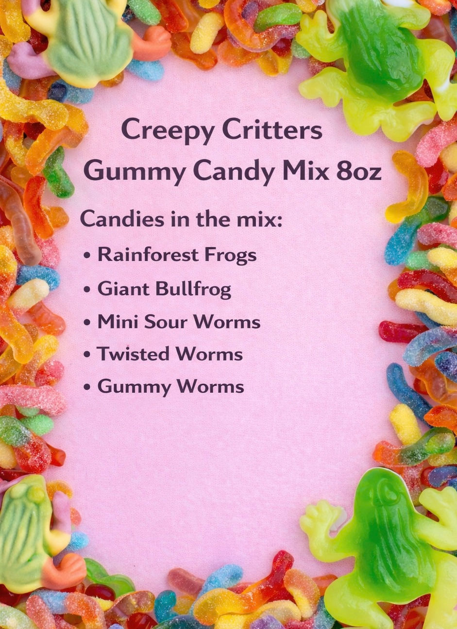 Thumbnail: Creepy Critters  Gummy Candy Mix