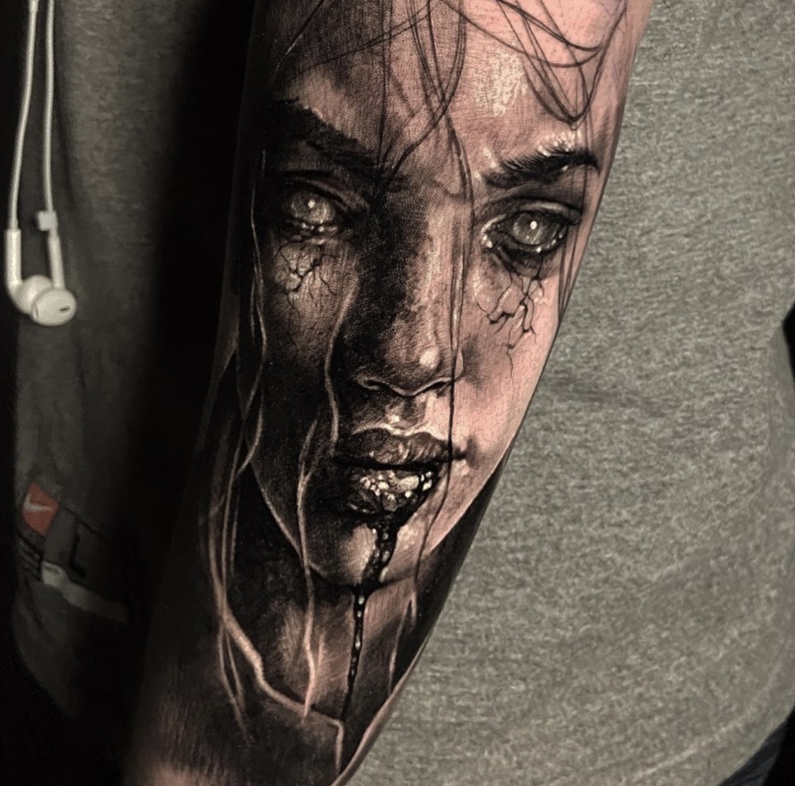 Cesar Morales Fayetteville NC Best Tattoo Artist Black