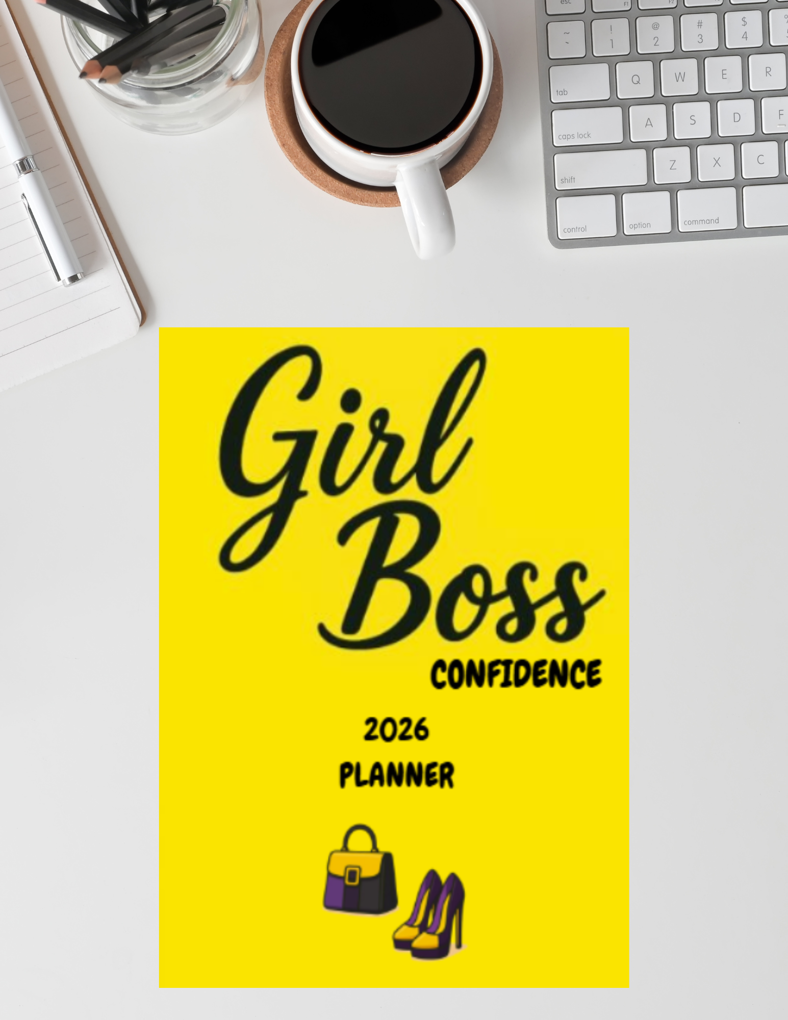 Girl Boss Confidence Planner- Yellow
