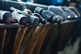 Hammers on Rack