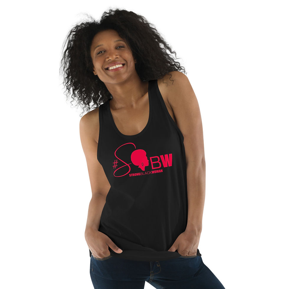 Strong Black Woman tank top (unisex)