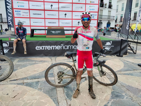 Guillermo Prieto ante el reto de la Coal Gravel Race y la falta de entrenamientos por los problemas en las costillas y rodilla