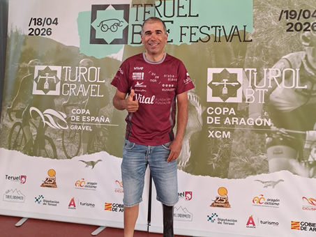 Guillermo Prietok "hegan" egin du Turol Gravel Race-ren ibilbidean, eta seigarren amaitu du bere kategorian