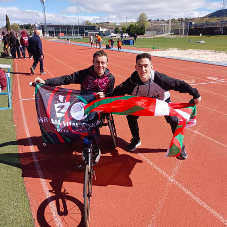 Yerik Martínez y Alejandro García ‘vuelan’ en los Campeonatos de España de Atletismo Adaptado por comunidades