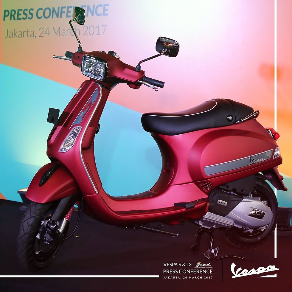 Thumbnail: Vespa S 125 I-Get - Red Matt (Rosso Matt) - OTR Ja
